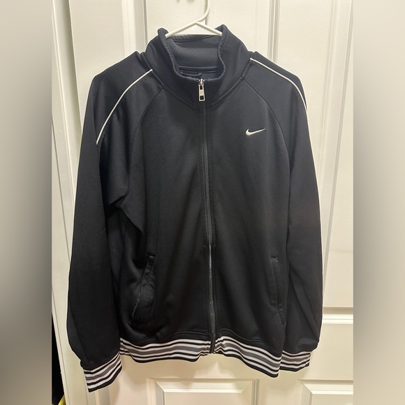 NIKE athletic department zippered warm up jacket great cond. size m - Picture 3 of 15